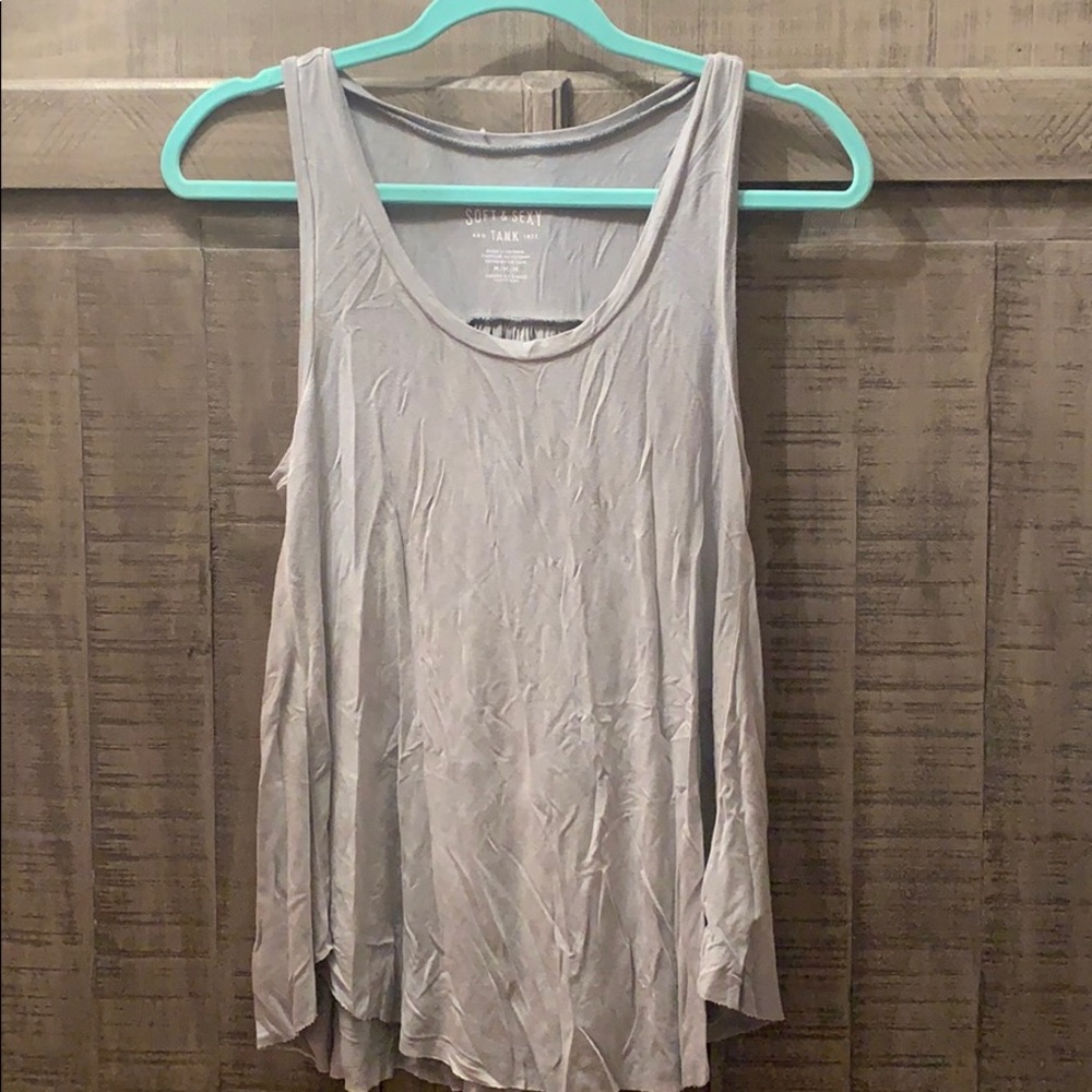Grey soft tank